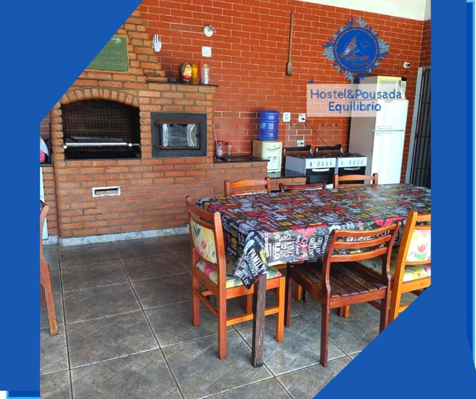 Hostel&Pousada Equilibrio Praia Grande Dış mekan fotoğraf