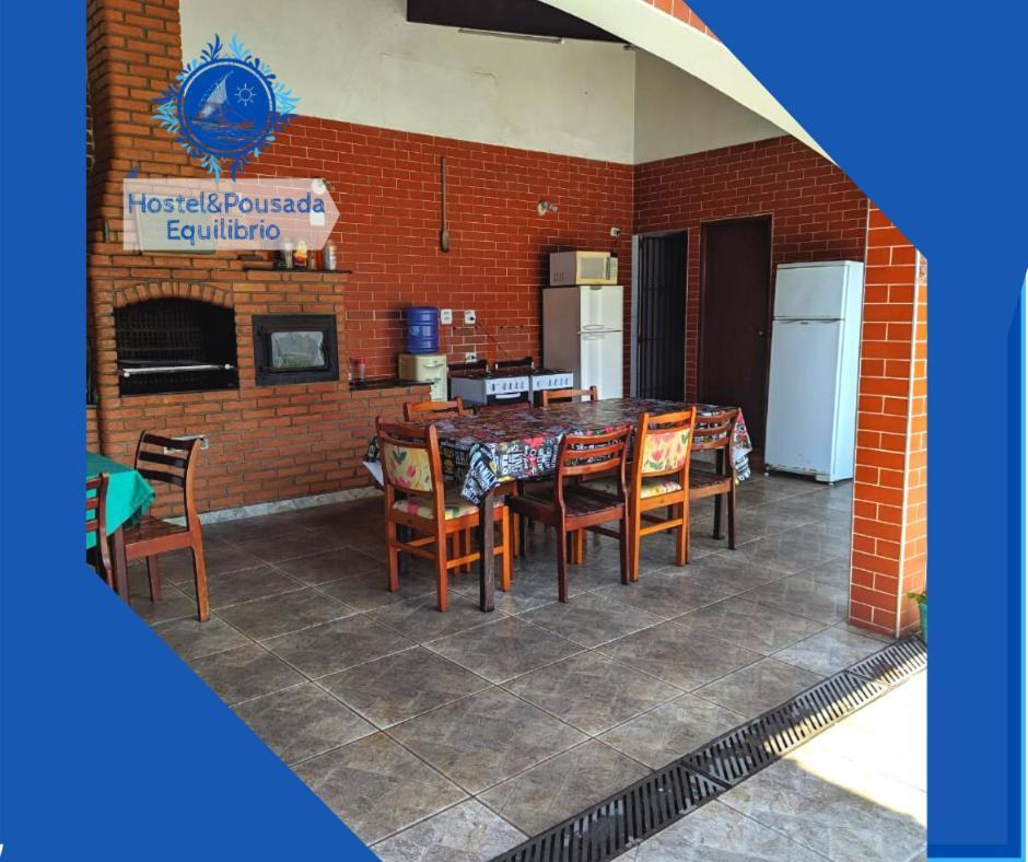 Hostel&Pousada Equilibrio Praia Grande Dış mekan fotoğraf