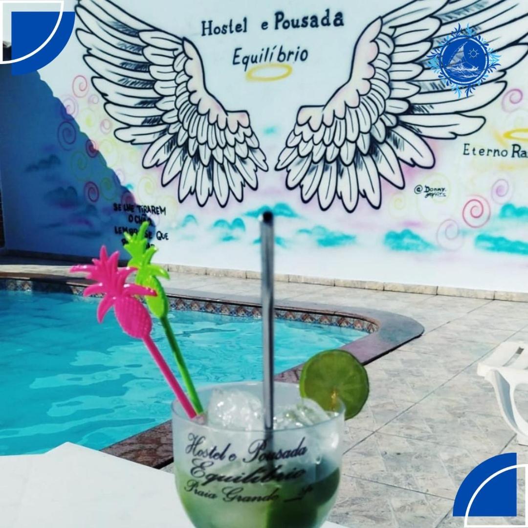 Hostel&Pousada Equilibrio Praia Grande Dış mekan fotoğraf